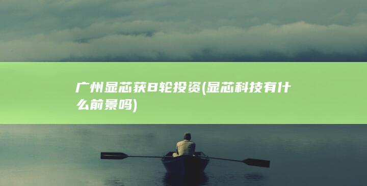 广州显芯获B轮投资 (显芯科技有什么前景吗)