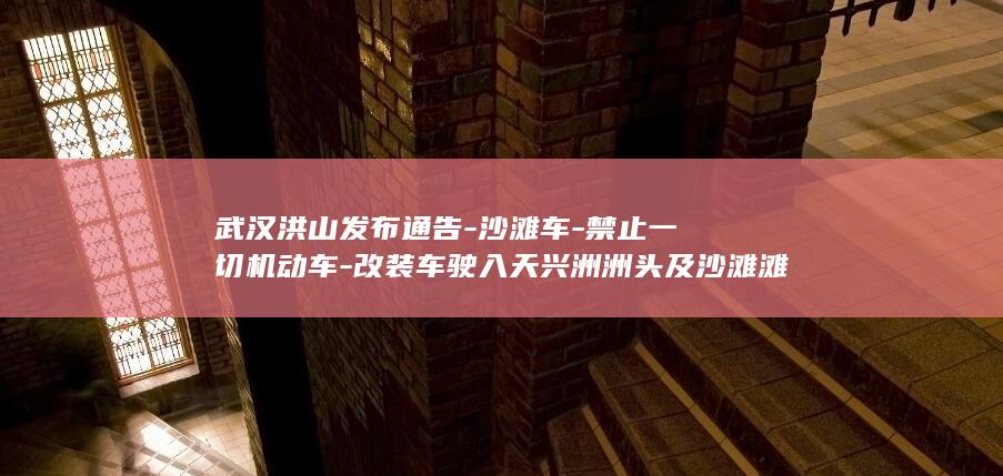 武汉洪山发布通告-沙滩车-禁止一切机动车-改装车驶入天兴洲洲头及沙滩滩涂区域 (武汉洪山区小区新闻)