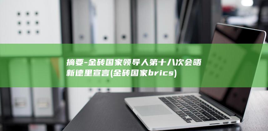 摘要-金砖国家领导人第十八次会晤新德里宣言 (金砖国家brics)