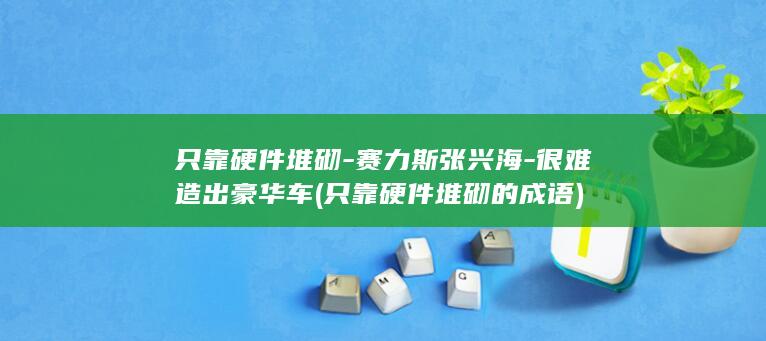 只靠硬件堆砌-赛力斯张兴海-很难造出豪华车 (只靠硬件堆砌的成语)