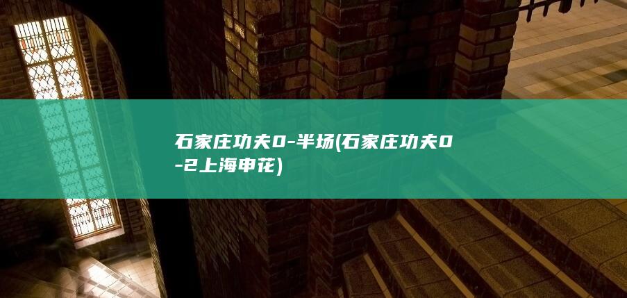 石家庄功夫0-半场 (石家庄功夫0-2上海申花)