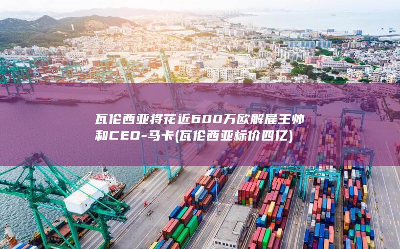 瓦伦西亚将花近600万欧解雇主帅和CEO-马卡 (瓦伦西亚标价四亿)