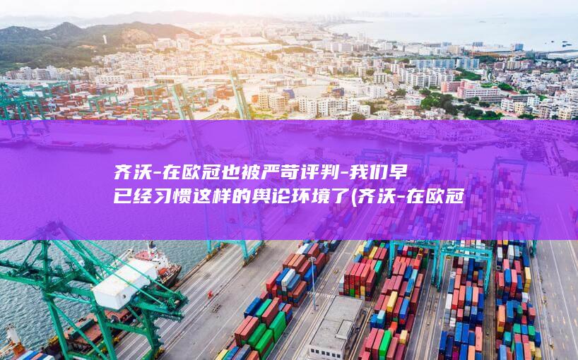 齐沃-在欧冠也被严苛评判-我们早已经习惯这样的舆论环境了 (齐沃-在欧冠)