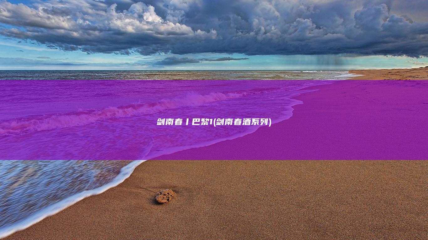 剑南春丨巴黎1 (剑南春酒系列)