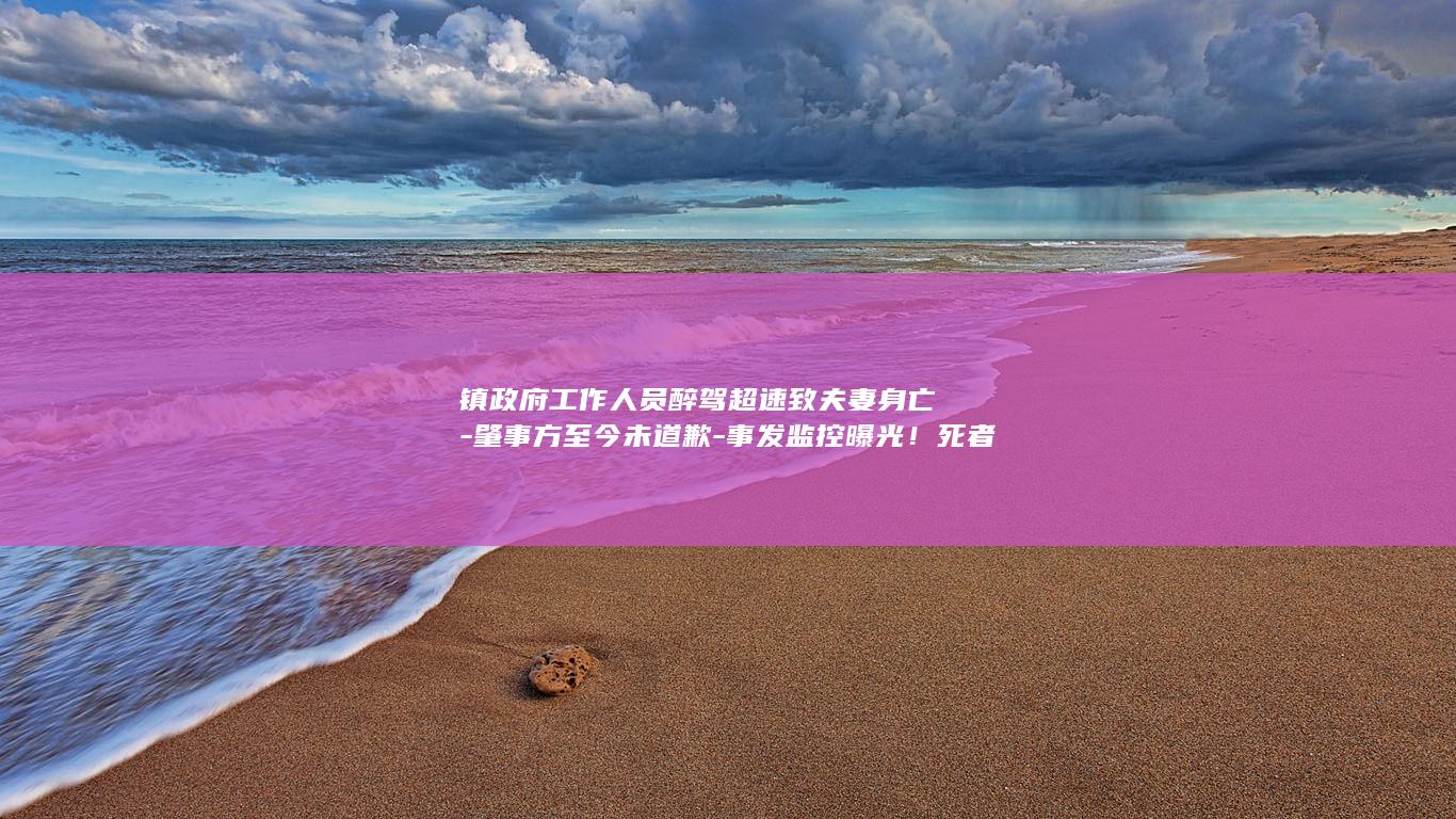 镇政府工作人员醉驾超速致夫妻身亡-肇事方至今未道歉-事发监控曝光！死者家属 (镇政府工作人员属于什么职业)