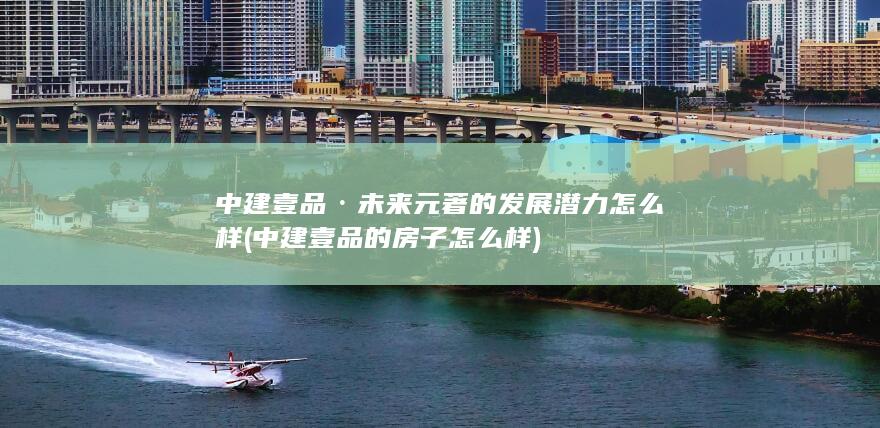 中建壹品·未来元著的发展潜力怎么样 (中建壹品的房子怎么样)