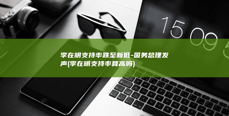 李在明支持率跌至新低-国务总理发声 (李在明支持率算高吗)