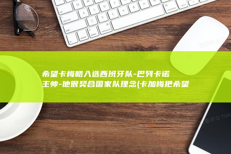希望卡梅略入选西班牙队-巴列卡诺主帅-他很契合国家队理念 (卡加梅把希望投向中国)