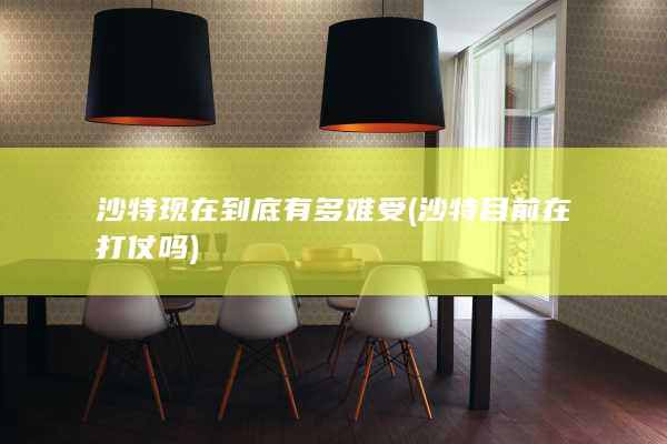 沙特现在到底有多难受 (沙特目前在打仗吗)