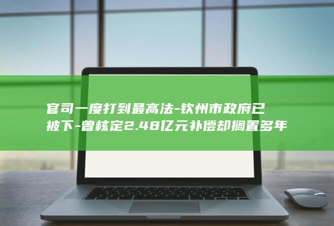 官司一度打到最高法-钦州市政府已被下-曾核定2.48亿元补偿却搁置多年-入场不到一年停工-半年通牒-项目遭叫停17年 (一场官司打几个小时)