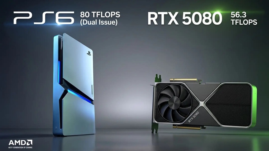 你敢信-传PS6理论性能将超越RTX-5080 (你敢信吗当年这竟然)