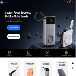 China Senior  power bank ,    wireless power bank ,    wall charger   Manufacturer –   Shenzhen Snapper Technology Co., Ltd