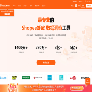 Shopdora虾多拉｜Shopee虾皮专业数据洞察与选品工具