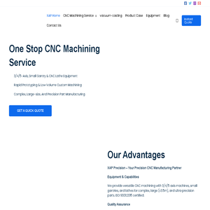 CNC Machining Service/Prototype/Low-Volume,High-Mix Manufacturing
