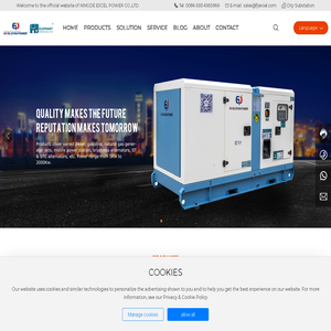 NINGDE EXCEL POWER CO.,LTD. - Professional in generator sets and power systems