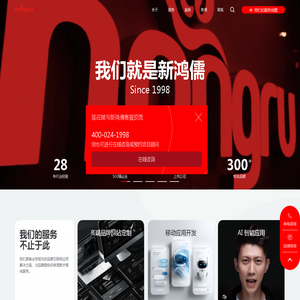 首页_专业网站建设_高端网站定制_中国互联网资深服务商 - 新鸿儒