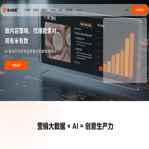 有米有数-有米云-AI洞察同行策略-千川素材-千川选品-点击进入