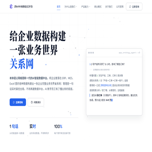 JBoltAI本体语义平台-AI智能问数_新一代智能数据中台