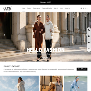 Premium Down Jacket ODM Manufacturer | Custom Outerwear Supplier OLMR