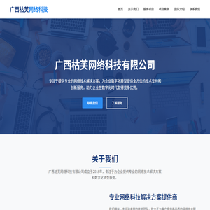 广西枯芙网络科技有限公司 - 专业网络科技解决方案