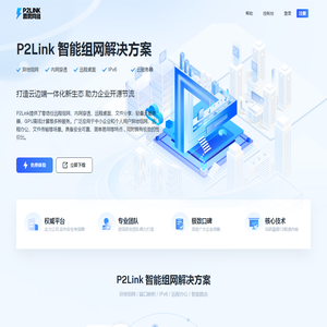 霹雳网络: P2Link 智能组网解决方案_内网穿透_远程组网_文件传输_远程桌面