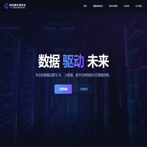 西安聚欢颜科技 - 数据驱动未来