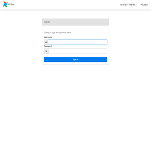Sign In - Airflow