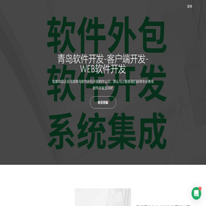青岛软件外包公司-定制-开发