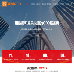 灵析GEO,重庆GEO优化公司,AI搜索优化,AI营销,生成式引擎优化服务商,AI认知品牌包装营销
