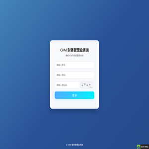 业务系统登录