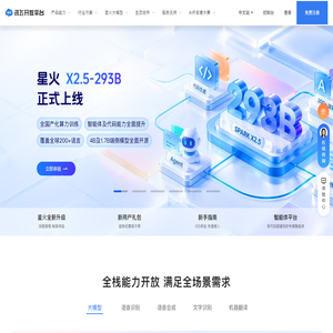 讯飞开放平台-以语音交互为核心的人工智能开放平台