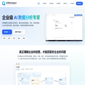 亿问 Data Agent：让数据成为决策力 | 亿问 Data Agent