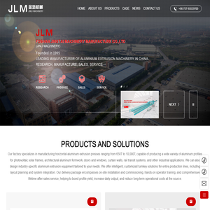 Jingtai Machinery-Aluminum Profile Extrusion Press Manufacturer