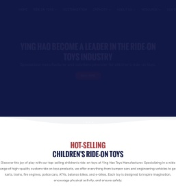 Custom Childrens Ride On Toys Manufacturer - Ying Hao Toys